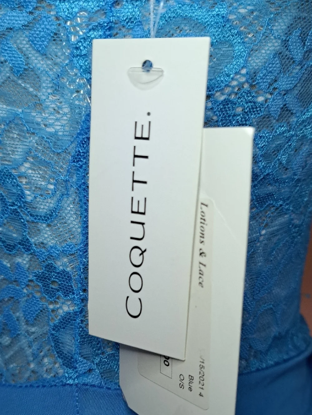 Coquette Lace Halter Chemise Mini Dress in Teal Blue